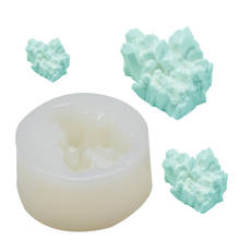 Modelos de sabão iceberg, molde artesanal, molde de silicone durável, ferramenta de decoração epóxi de cristal diy 2024 - compre barato