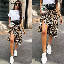 Women Sexy LeopardShort Skirts Print High Waist Ladies Skirts 2024 - buy cheap