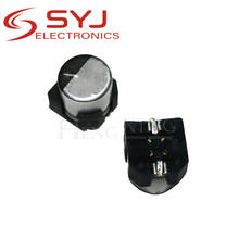 10pcs/lot Electrolytic capacitor 35V330UF 10*10mm SMD aluminum electrolytic capacitor 330uf 35v 2024 - buy cheap