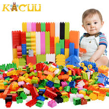 68-272PCS Big Size Building Blocks Colorful Bulk DIY Bricks With Figure Accessories Toys for Children Gift 2024 - buy cheap