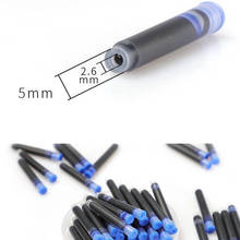 Cartuchos originais de tinta para caneta tinteiro jinhao, 2.6mm, compatíveis com canetas padrão europeias 2024 - compre barato