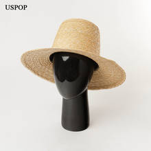 USPOP 2020 New women straw hats high crown sun hats wide brim beach hats 2024 - buy cheap