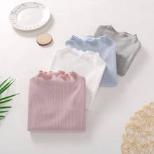 Blusa Lisa a rayas para bebés y niñas, camisa de manga larga para otoño y primavera, 80130 2024 - compra barato