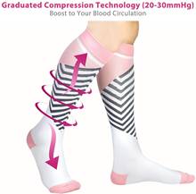 Compression Socks women Sports Socks 20-30 MmHg Best Graduated Athletic, Men Running, Flight,Travel,Nurses Cycling Socks 2024 - buy cheap