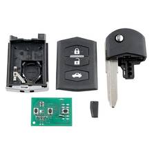 Car Smart Remote Key 3 Buttons 80-Bit 63 Chip Car Key Fob Fit for MAZDA 2 3 5 6 RX8 MX5 43hz 2024 - buy cheap