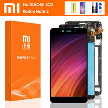 Pantalla LCD de calidad AAA de 5,5 pulgadas para Xiaomi Redmi Note 2, montaje de digitalizador con marco de repuesto 2024 - compra barato