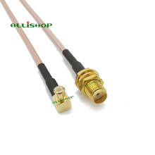SMA Jack to MCX Plug Pigtail RG316 Cable MCX Male Right Angle to SMA Female Bulkhead Straight Cable Assembly 10CM 15CM 20CM 30CM 2024 - buy cheap