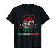 Camiseta de algodón de manga corta con cuello redondo para hombre, camisa con estampado de la bandera mexicana Emiliano Zapata, héroe folclórico de la Revolution mexicana, S-3XL 2024 - compra barato