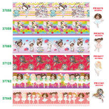 Free shipping 50 yard cartoon printed grosgrain ribbon 37058 2024 - buy cheap