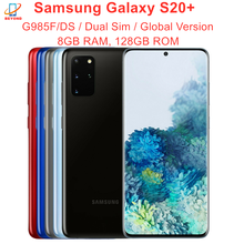 Сотовый телефон Samsung Galaxy S20 + S20 Plus G985F/DS, поддержка двух Sim-глобальная версия, 4G, LTE, 6,7 дюйма, 128 ГБ ОЗУ, 8 Гб Exynos, NFC, оригинал 2024 - купить недорого