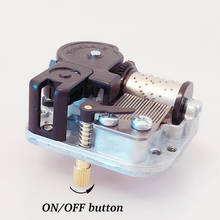 DIY music box mechanism with on-off rotary switch mechanism Christmas gifts unusual gift 2024 - buy cheap