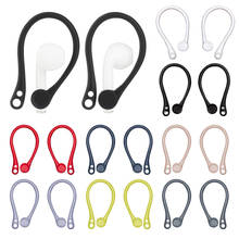 Silicone Anti-fall Ear Hooks For Apple AirPods 1 2 Wireless Earphone Earhooks Anti-lost Secure Fit Earphone Holders For AirPods 2024 - buy cheap