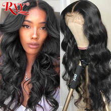 RXY Brazilian 4x4 Closure Wig Body Wave 100% Human Hair Wigs For Black Women Pre-plucked With Remy Brazilian Hair 250 Density 2024 - buy cheap