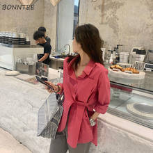 Camisas de estilo coreano para mujer, blusas holgadas de manga larga con cuello vuelto, elegantes y a la moda, asimétricas de ocio para otoño 2024 - compra barato
