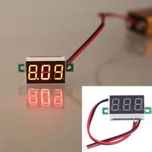 0.36\" Digital Voltmeter DC 4.5-30V 2 Wires Red LED Display Panel Voltage Meter 2024 - buy cheap