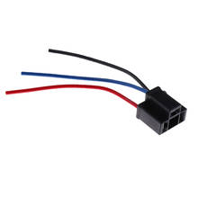 Automotive H4 Headlight Fog Light Wire Harness Female Socket Base 2024 - buy cheap