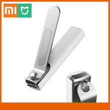 Xiaomi-cortador de unhas mijia, em aço inoxidável, portátil, anti-respingos, para manicure e pedicure 2024 - compre barato