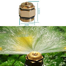 180Degree Flat Fan Nozzle Mist Atomizing Nozzle  Garden Spinklers DN15 1/2" Adjustable Atomizing Spray Nozzle Brass Spray Nozzle 2024 - buy cheap