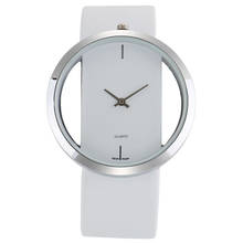 Creative Fashion Analog Quartz Women Watch Hollow Womens Wrist Watches Leather Band Ladies Casual Clock Montre Femme Reloj Mujer 2024 - buy cheap