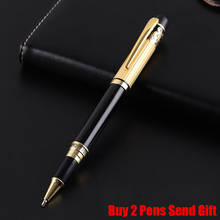Хит продаж, герой 901, лучшее качество, роскошный Писающий роллер, шариковая ручка для деловых подписей, подарочная ручка, купить 2 ручки, отправить подарок 2024 - купить недорого