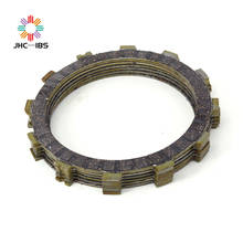 Clutch Disc Friction Plates Set 7pcs For KAWASAKI VN400 02-03 ZR400 02-08 EN450 85-90 KZ550 81-83 ZL600 86-87 KLE65015-16 2024 - buy cheap