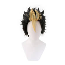 Аниме Haikyuu! Короткий парик Karasuno Nishinoya Yuu, карнавальный костюм, термостойкие синтетические волосы, вечерние парики Haikiyu для ролевых игр 2024 - купить недорого