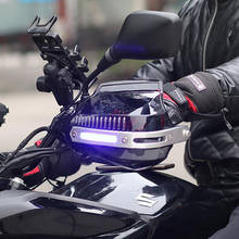 Мотоцикл ручной охранники светодиодный защита для рук протектор лобовое стекло для SUZUKI Burgman 400 Drz 400 Gsxr 600 K8 Burgman 650 Vstrom Dl650 2024 - купить недорого