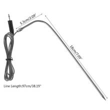 Waterproof Thermometer Hybrid Probe Replacement for Digital Cooking Food Meat Thermometer 2024 - buy cheap