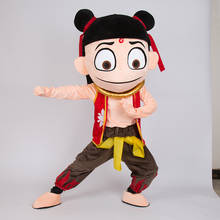 2019 Movie Ne Zha Mascot Costume EPE Fancy Dress Outfit Adult Hot Selling Anime Mascot Costume Gift for Halloween Party Event 2024 - buy cheap