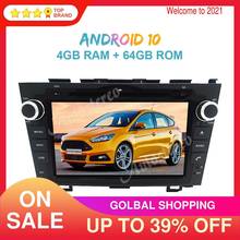 Android 10 4GB+64GB Car GPS Navigation For Honda CRV CR-V 2006-2011 Car DVD Player Multimedia Radio Tape Recorder Head Unit DSP 2024 - buy cheap