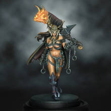 Figura de modelo de resina Pinup forneker de 30mm, GK Fantasy theme, kit sin montar y sin pintar 2024 - compra barato