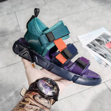 2020 Men's Summer Purple Beach Sandals Mens New Fashion Sandals Mens Novelty Non-sliip Casual Sneakers Sandalias Hombre Verano 2024 - buy cheap
