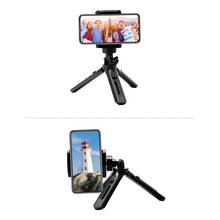 Adjustable Mini Tripod Desktop Phone Holder for Most Phones Cameras for Selfie Live Stream Video Watching Video Shooting 2024 - buy cheap