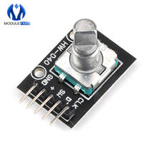 Módulo Codificador rotativo de 360 grados para Arduino, placa de desarrollo de Sensor de interruptor de ladrillo Compatible con KY-040, 2 uds. 2024 - compra barato