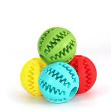 Dog Ball Slow Eating And Chewing Pet Products Cats Dog Toys Goods For Pets For Small Large Dogs Brush Teeth 5CM 7CM Pet Products 2024 - buy cheap