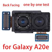 Для Samsung Galaxy A20e SM-A202F/DS задняя большая Задняя Основная камера кабель Модуль запасные части маленькая фронтальная камера 2024 - купить недорого