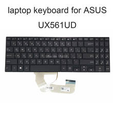 Replacement backlight keyboards UX561 for ASUS zenbook UX561UD UX 561UD FS Farsi Arabic black real KB AEBKKAY0030 0KNB0 5633FS00 2024 - buy cheap