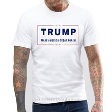 Presidente dos eua trump suporte camiseta masculina manga curta algodão fitness camisa masculina fazer a américa great again impressão top & camiseta 2024 - compre barato