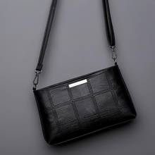 luxury Handbags Women Bags Designer Women Plaid Leather Messenger Shoulder Bags Crossbody Handbag Fashion Female Girls Cluch 2024 - buy cheap