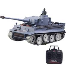 NEW Heavy-duty Remote Control Tank Metal Rc Tank Military Model 1:16 Can fire bullets Smoke 360 Degree Rotating Rc tank toy gift 2024 - buy cheap