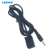 LEEWA-Cable adaptador de AUX-IN para coche, conector macho estéreo de 3,5mm para BMW Z4/E85/E86/X3/E83, MINI COOPER, AUX, Cable de Audio, adaptador # CA5808, 10 piezas 2024 - compra barato