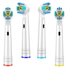 Cabezales de repuesto para cepillo de dientes Braun Oral B, 8 piezas, blanqueamiento, recambio, venta al por mayor 2024 - compra barato
