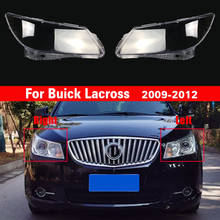 Lente de faro delantero de coche, cubierta de carcasa transparente para Buick Lacross 2009, 2010, 2011, 2012, lámpara brillante 2024 - compra barato