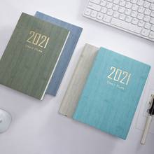 2021 Notebook Time Management Personal Monthly Planner Notebook Diary Monthly Weekly Daily Plan Agenda Papers 2024 - buy cheap