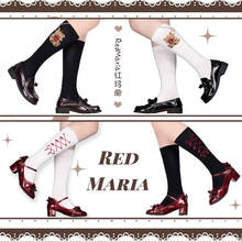 Cute bow strap socks jK socks Joker bear love Lolita red Mary leggings 2024 - buy cheap