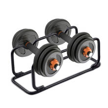 Halteres de aço de fitness durável rack treino ao ar livre indoor prático perda peso casa ginásio barbell armazenamento suporte acessórios 2024 - compre barato