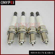 4pcs/lot Normal Spark Plug 90919-01176 K16R-U for Toyota 4Runner Pickup Scion xB LX450 9091901176 K16RU 2024 - buy cheap