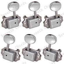 Silver Black Gold Acoustic Guitar Strings Button Tuning Pegs Keys Vintage Tuner Machine Heads Guitar Accessories Parts 2024 - buy cheap