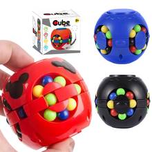 Finger Gyro Toys For Child Adult Magic Cube Spinner Gyro Relieves Stress Anxiety Toys Random Color 2024 - buy cheap