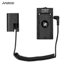 Andoer NP-F970 F750 Батарейный держатель адаптер с двойным интерфейсом USB + LP-E6 Аккумуляторный соединитель для камер Canon EOS 2024 - купить недорого